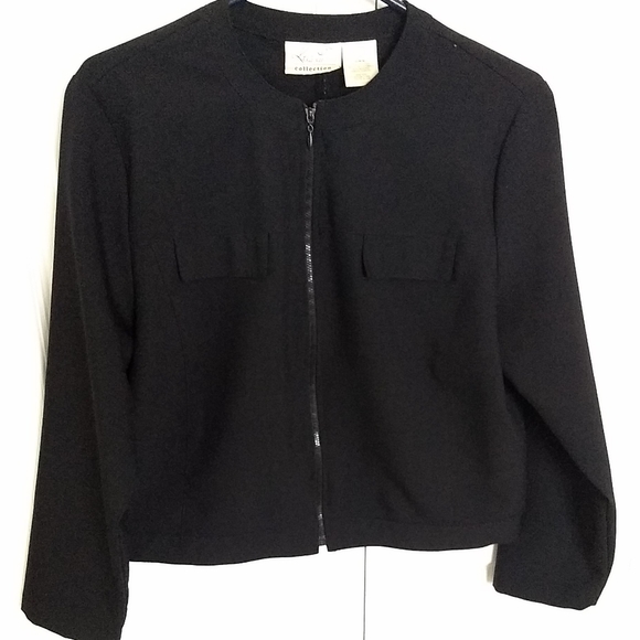 🌷Kathy Lee Collection Woman Blazer Dress Jacket 12 - Picture 1 of 8